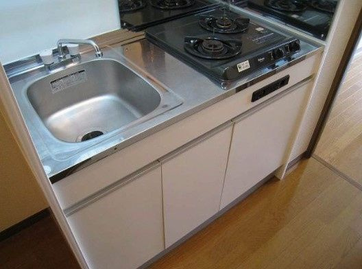 さいたま市浦和区上木崎１丁目のアパートのキッチン