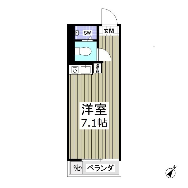 タクト成増の間取り