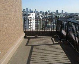 フェニックス初台のバルコニー