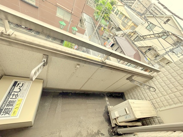 コンフォート明日香のバルコニー