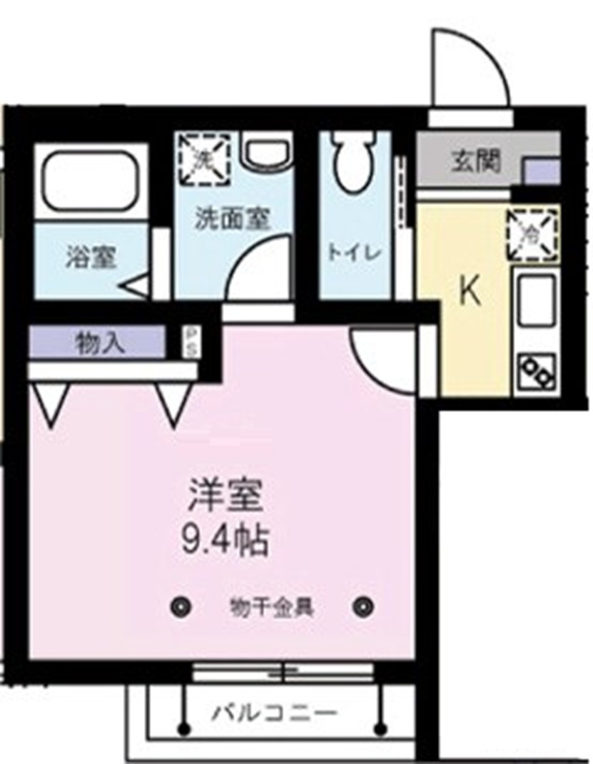 シャーメゾン弥生の間取り|間取りです。