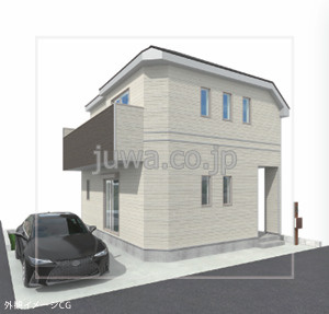 【新築分譲住宅】川越市藤木町の外観パース