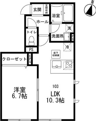 アンクレットの間取り