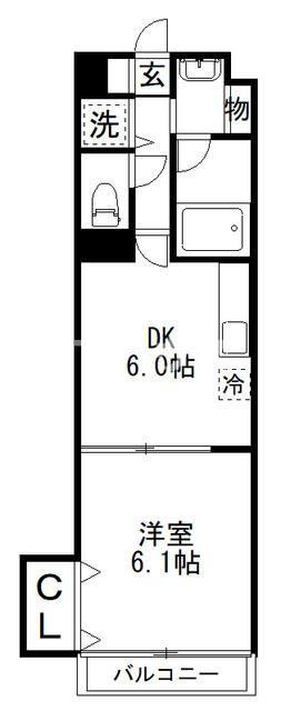 グリュックの間取り