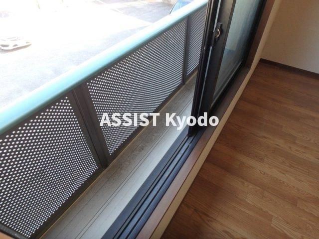フォレストコーポのバルコニー