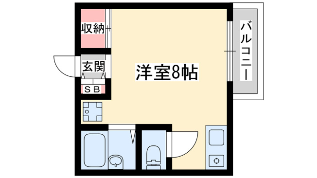 【間取り】 | Rマンション