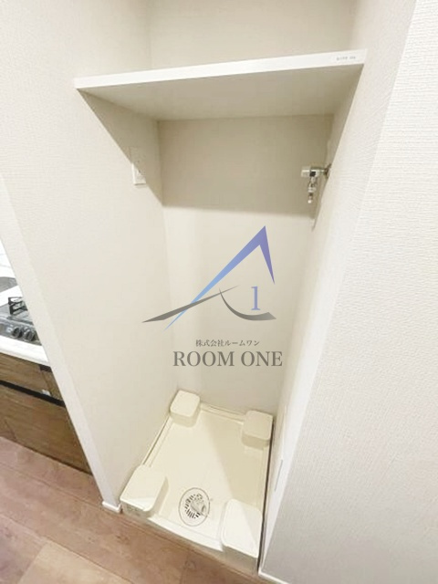 SHOKEN Residence新小岩の設備|洗濯機置き場です。
