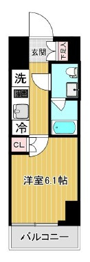 SHOKEN Residence新小岩の間取り|間取りです。