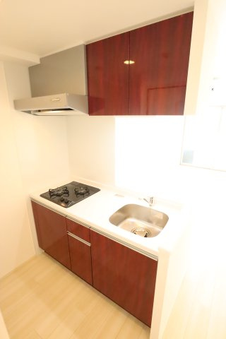大阪市都島区都島本通４丁目の賃貸マンションのキッチン