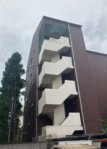 第二たぐちやビルの外観パース