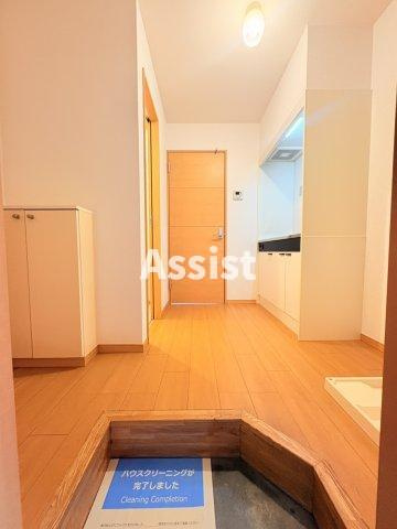 世田谷区宮坂３丁目のアパートの玄関