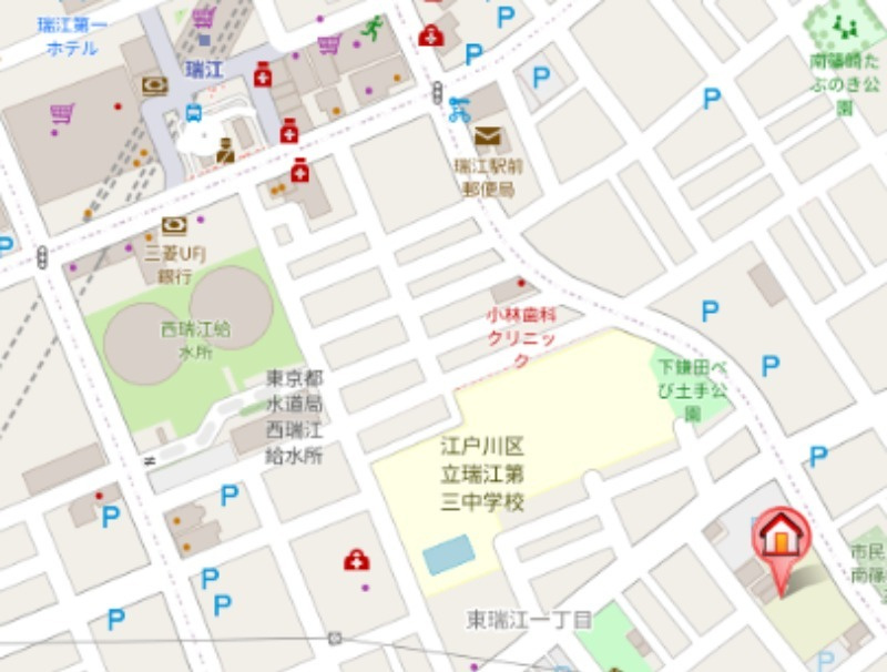 ソレイユ・ルヴァンの地図