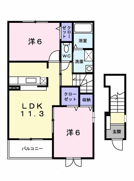 フォーシーズンズの間取り