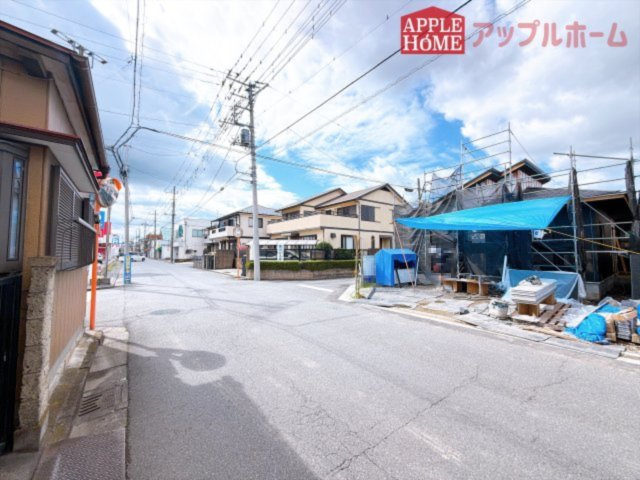 [新築住宅] 行田市旭町 全2棟の前面道路含む現地写真