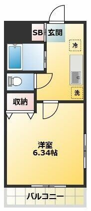 ローズガーデンⅠの間取り