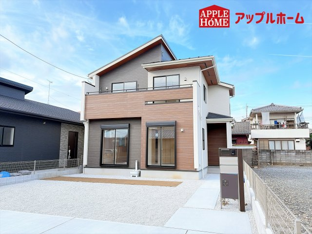 [新築住宅] 行田市旭町 全2棟の外観|周辺環境にも恵まれた好立地☆日当たり良好×子育てしやすい環境です！いつでもお気軽にお問合せOKです！TEL「0120-466263」