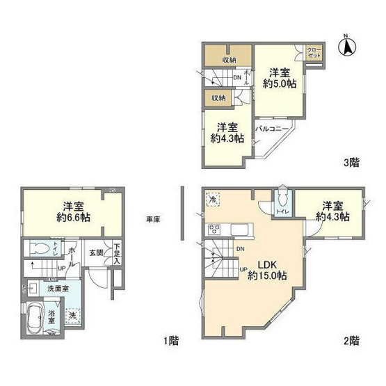 【間取り】 | Kolet八王子（コレットハチオウジ）