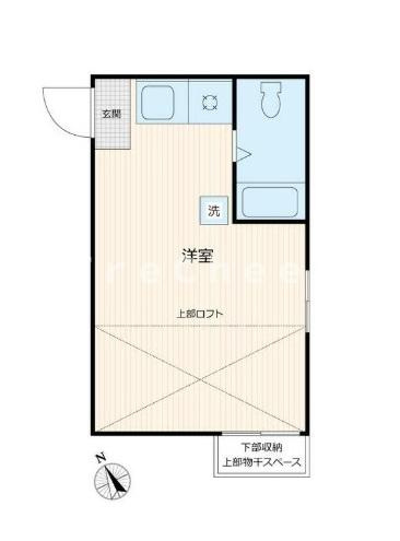 【間取り】 | シャトル狛江B館