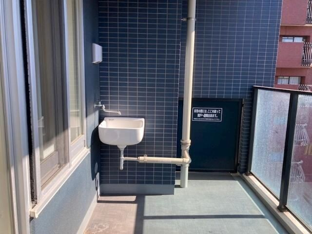シティハウス成増駅前のバルコニー