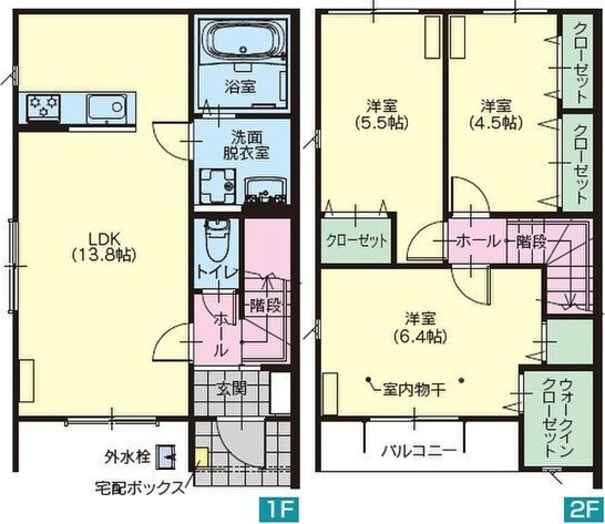 メゾンミレの間取り