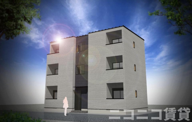 【外観パース】 | Le Repos 西新井 | 建設中の為