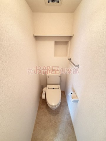 カーサフェリーチェのトイレ|コンパクトで使いやすいトイレです