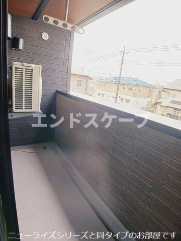 連取町アパートのバルコニー|高崎、前橋のお部屋探しはエンドスケープまで！お客様の理想お聞かせ下さい♪
