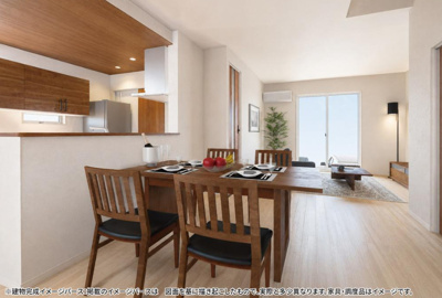 【完成予想図】 | 厚木市恩名１丁目　全５棟　新築住宅