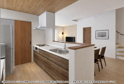 【完成予想図】 | 厚木市恩名１丁目　全５棟　新築住宅