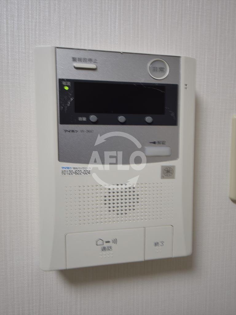 オフィスポート本町ＷＥＳＴのセキュリティ|スペース西本町　モニター付きインターフォン
