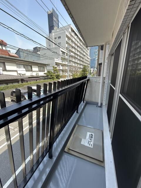 高輪第一ハイツのバルコニー