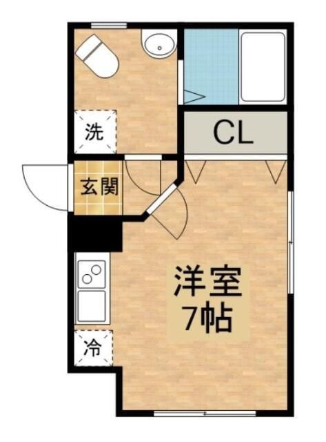 ハイグローブ東十条の間取り