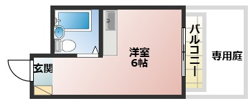コーポラスフォーシーズンの間取り