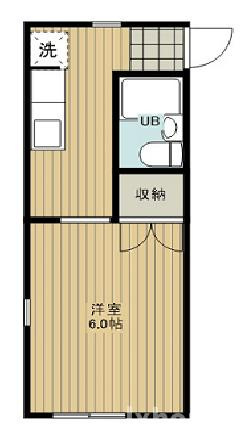 ハウスBeの間取り
