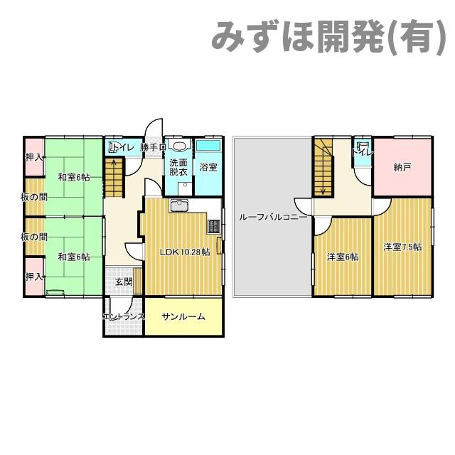 山形市印役町1-4-16の間取り