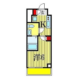 S-RESIDENCE市川の間取り|間取りです。