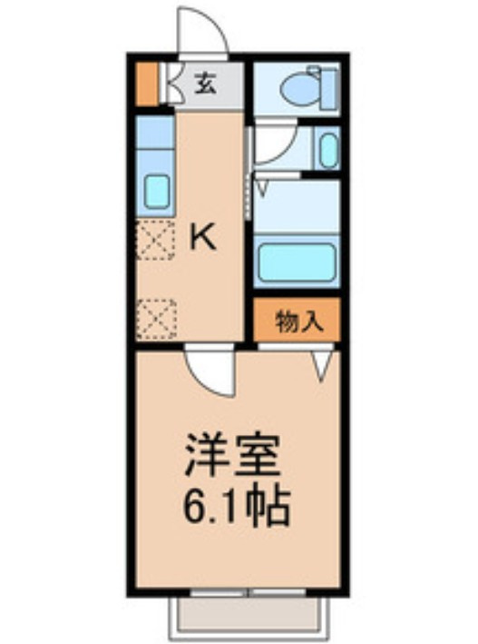 【仲介手数料：50％OFF】対象物件！の間取り
