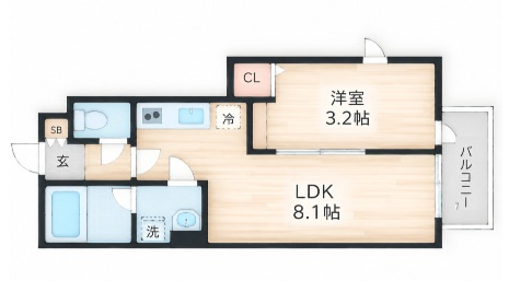 FORIA新宮沢橋A