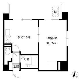 【間取り】 | 第一ファミールビル