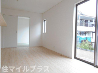 【居間・リビング】 | 須賀川市影沼町新築一戸建て3棟 | 使いやすいリビングです