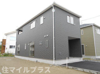 【外観】 | 須賀川市影沼町新築一戸建て3棟 | 外観は落ち着いています