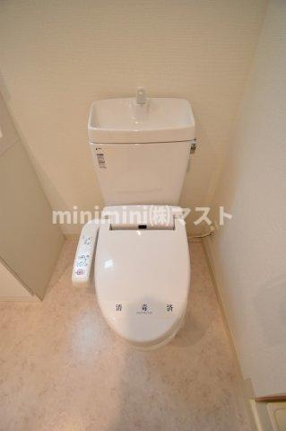 レジディア谷町のトイレ
