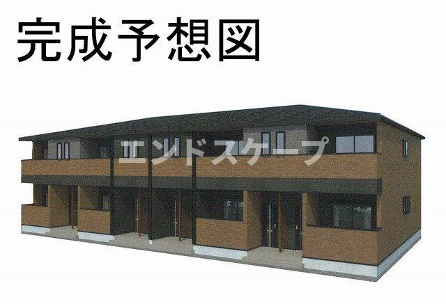 鳥羽町アパートの外観|高崎、前橋のお部屋探しはエンドスケープまで！お客様の理想お聞かせ下さい♪