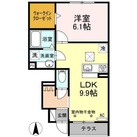 Ｓｔｒａｈｌ　Ａの間取り