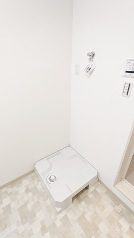 サンフラワーの洗面所|コンパクトで使いやすい洗面所
