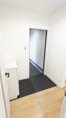 サンフラワーの玄関|シンプルで使いやすい玄関です