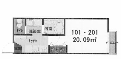 シャオラン上尾の間取り
