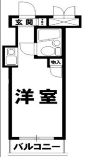 【間取り】 | スカイコート品川第二 | 間取りです。
