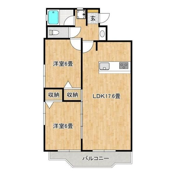 サンリーブ恵比寿(サンリーブエビス)の間取り
