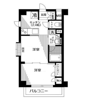 【間取り】 | 日神デュオステージ池上 | 間取りです。